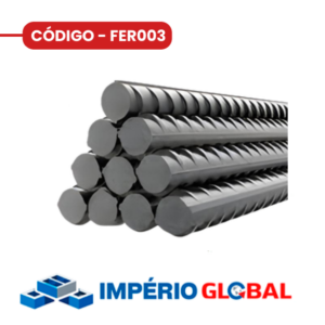 Vergalhão de Ferro 3/8 10mm 1mt