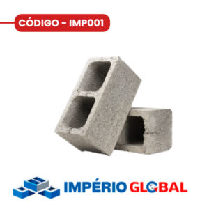 Bloco de Concreto 9 x 19 x 39