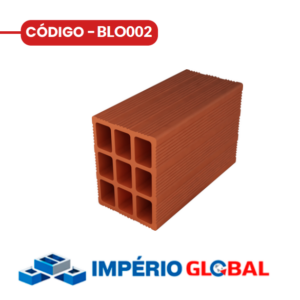 Bloco Cerâmico 11,5 x 19 x 29
