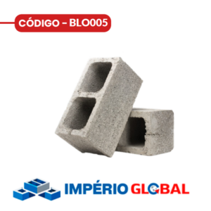 Bloco de Concreto 9 x 19 x 39