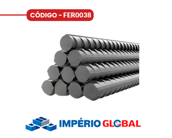 Barra Aço CA-50 3-8 10mm 1 Metro (Gerdau)